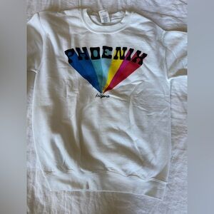 Phoenix Tourist White Sweatshirt